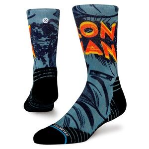 Stance Marvel IRON MAN Men's Crew Socks Size Large 9-12